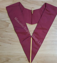 Royal Arch Officer Collar Crimson Red